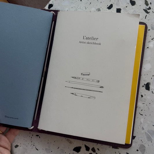 L'atelier Sketchbook – A5 Insert
