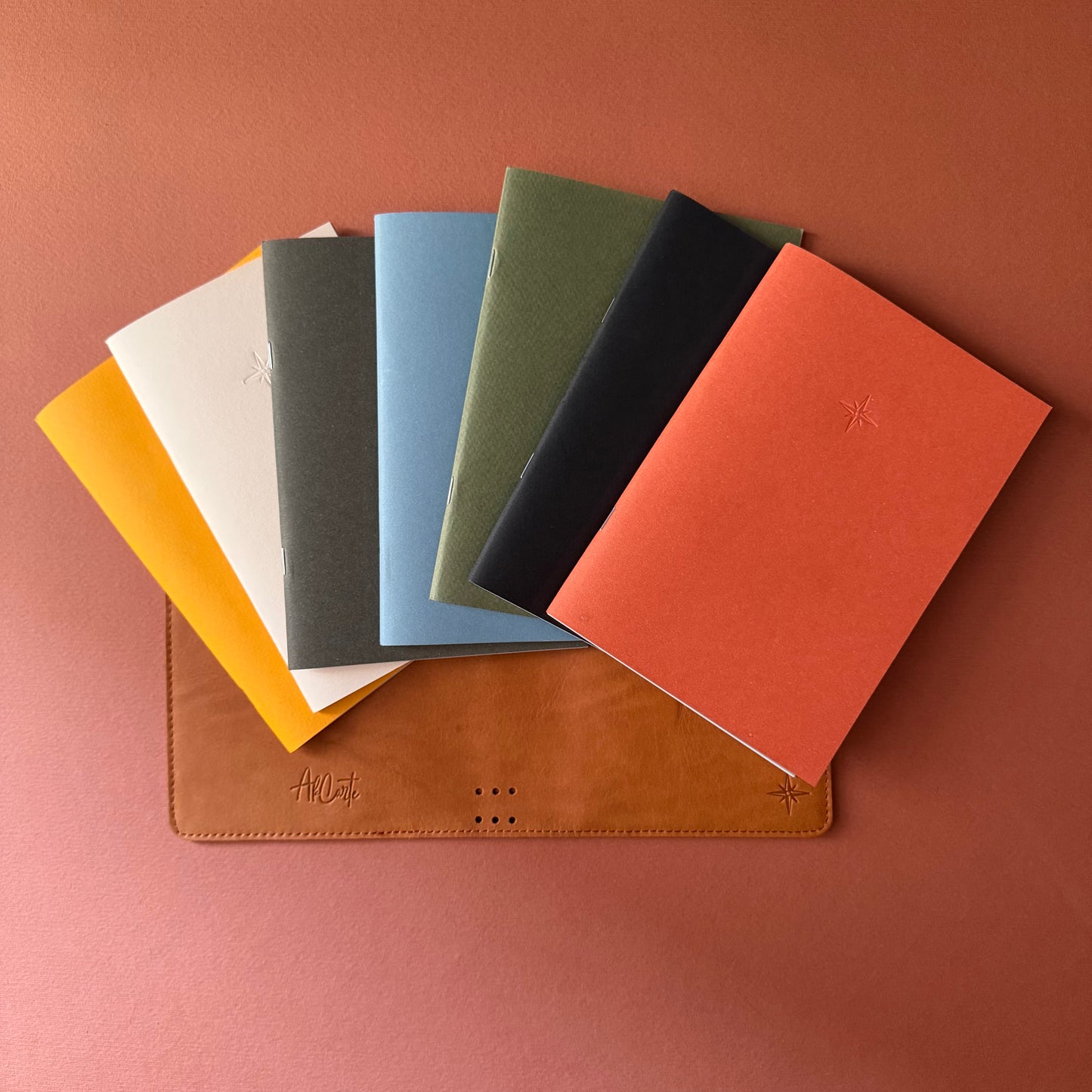 Havane A5 leather notebook by A la Carte, view 6