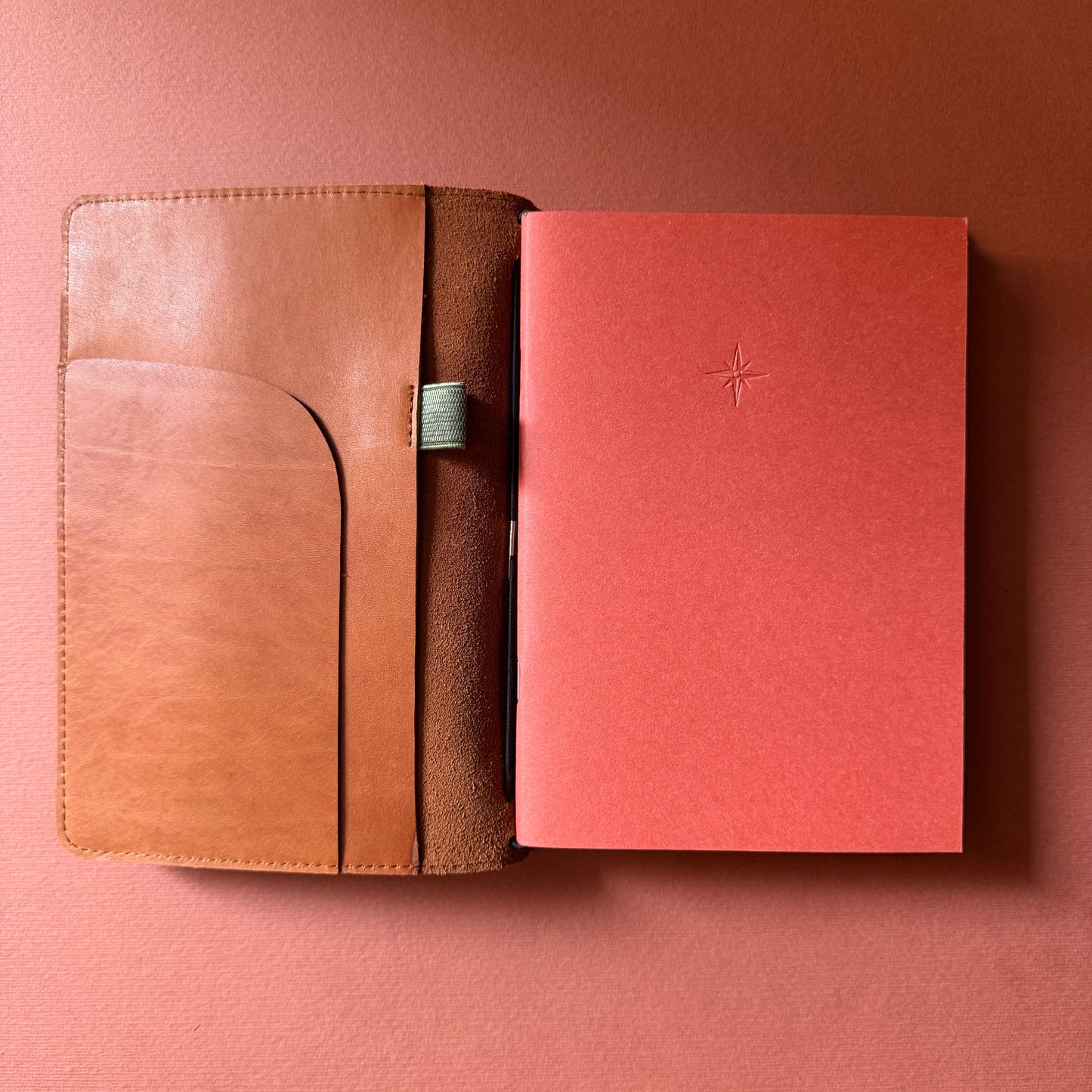 Havane A5 leather notebook by A la Carte, view 3